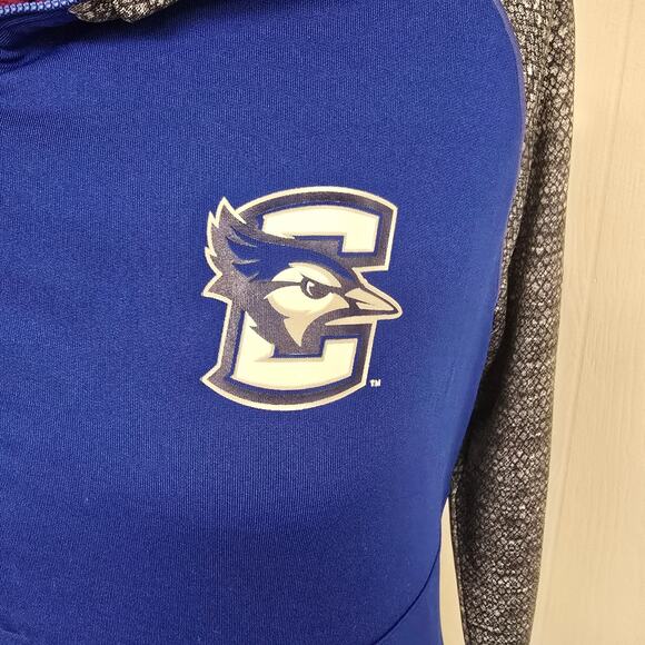 Women's Under Armour Creighton Bluejays ColdGear 1/4 Zip Pullover | Size Large - Picture 5 of 9